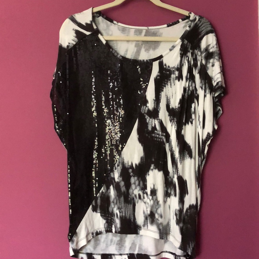Calvin Klein sequined T-shirt